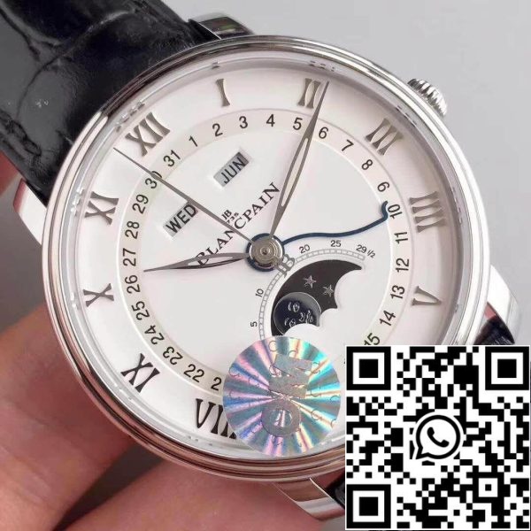 Blancpain Villeret 6654 1127 55B OM Factory 1 1 Best Edition Swiss ETA6654 Реплики США Часы 9572 Blancpain Villeret 6654-1127-55B OM Factory 1:1 Best Edition Swiss ETA6654