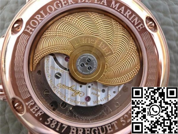 Breguet Marine 5817BR Z2 5V8 1 1 Лучший выпуск США Реплика Смотреть 1041 Breguet Marine 5817BR/Z2/5V8 1:1 Лучший выпуск