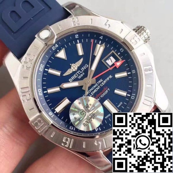 Breitling Avenger II GMT A3239011 BC35 170A GF Завод Мужчины Часы 1 1 Лучшее издание Швейцарский ETA2836 США Реплика Смотреть 735 Breitling Avenger II GMT A3239011/BC35/170A GF Завод Мужчины Часы 1:1 Лучшее издание Швейцарский ETA2836