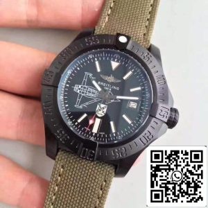 ブライトリングアベンジャーIIシーウルフBoelcke M173316Y/BE72 GFファクトリー1:1ベスト版スイスETA2824-2ブラックダイヤル