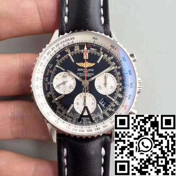 Breitling Navitimer 01 AB012012 BB01 437X A20BA 1 JF Factory 1 1 Best Edition Swiss ETA7750 Blue Dial US Replica Watch 4067 Breitling Navitimer 01 AB012012/BB01/437X/A20BA.1 JF Factory 1:1 Best Edition Swiss ETA7750 Blue Dial