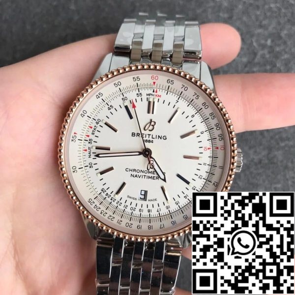 ブライトリングのNavitimer 1 U17326211G1A1 1:1ベスト版V7工場ホワイトダイヤルアメリカレプリカ時計8695ブライトリングNavitimer 1 U17326211G1A1 1:1ベスト版V7工場ホワイトダイヤル