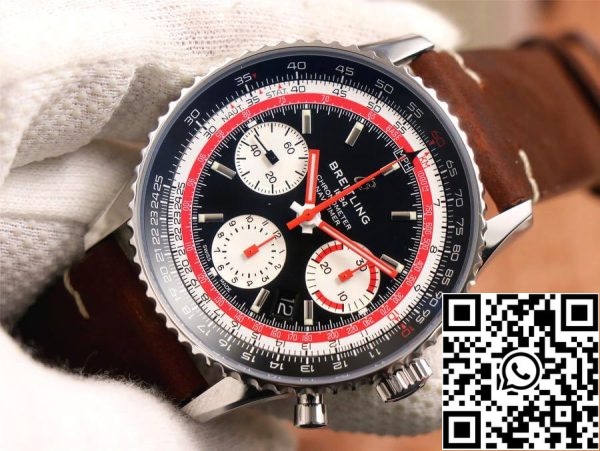 Breitling Navitimer AB01211B1B1B1X1 1 1 Best Edition V9 Εργοστάσιο Μαύρο Dial ΗΠΑ Replica ρολόι 1452 Breitling Navitimer AB01211B1B1B1X1 1: 1 Best Edition V9 Εργοστάσιο Μαύρο Dial