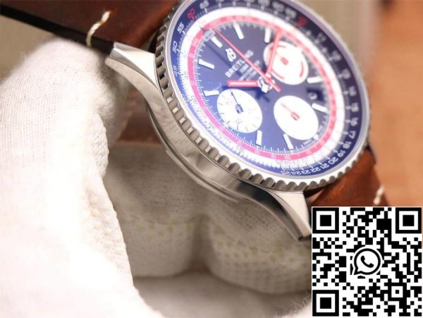 Breitling Navitimer AB01211B1B1B1X1 1 1 Best Edition V9 Εργοστάσιο Μαύρο Dial ΗΠΑ Replica ρολόι 2466 Breitling Navitimer AB01211B1B1B1X1 1: 1 Best Edition V9 Εργοστάσιο Μαύρο Dial