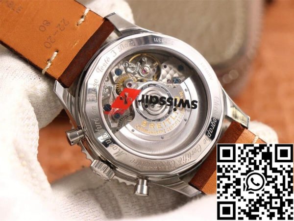 Breitling Navitimer AB01211B1B1B1X1 1 1 Best Edition V9 Εργοστάσιο Μαύρο Dial ΗΠΑ Replica ρολόι 6135 Breitling Navitimer AB01211B1B1B1X1 1: 1 Best Edition V9 Εργοστάσιο Μαύρο Dial