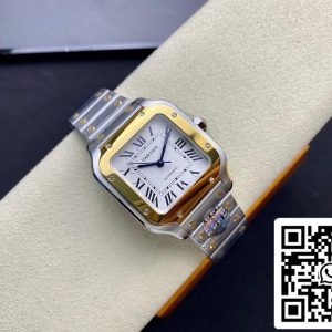 Cartier De Santos W2SA0016 35MM 1:1 Best Edition BV Fabriek Witte Wijzerplaat