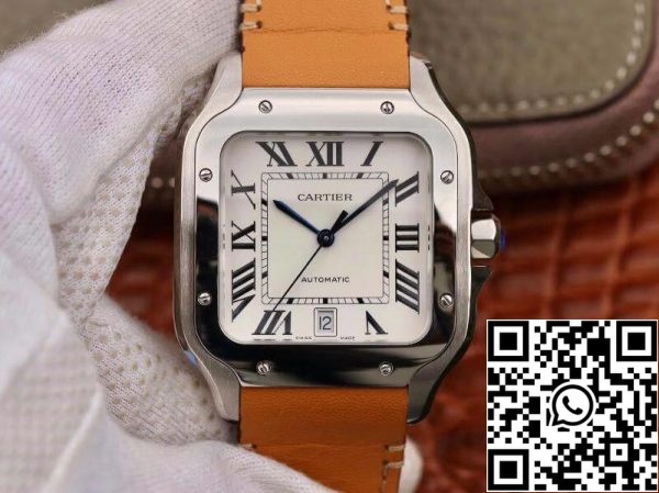 Cartier De Santos WSSA0009 KOR Завод 1 1 Лучшее издание Швейцарский ETA9015 США Реплика Смотреть 8082 Cartier De Santos WSSA0009 KOR Завод 1:1 Лучшее издание Швейцарский ETA9015
