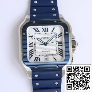 Cartier Santos 1:1 Best Edition GF Factory Rubber Strap