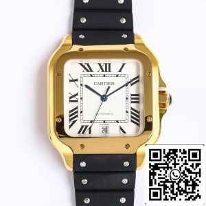 Cartier Santos WGSA0009 1:1 Best Edition GF Factory V2 Yellow Gold