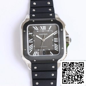 Cartier Santos WSSA0037 1:1 Best Edition GF Factory V2 Rubber Strap