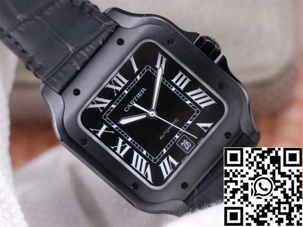 Cartier Santos WSSA0039 1 1 Best Edition V6 Factory Carbon Plating Swiss ETA1847 MC US Replica Watch 5132 Cartier Santos WSSA0039 1:1 Best Edition V6 Factory Carbon Plating Swiss ETA1847 MC