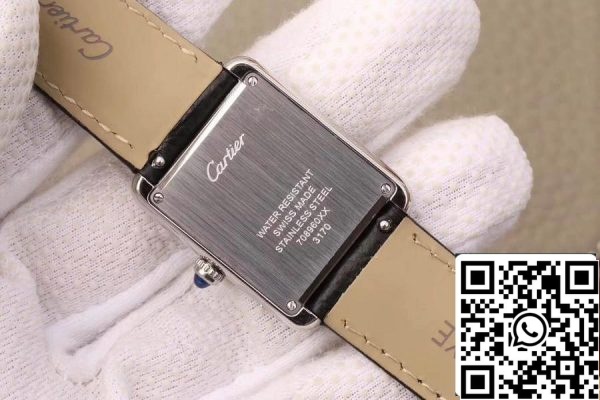 Cartier Tank Solo W5200005 JF Завод 1:1 Лучшее издание Швейцарский Ronda Кварцевые часы Реплика США 8723 Cartier Tank Solo W5200005 JF Завод 1:1 Лучшее издание Швейцарский Ronda Кварцевые