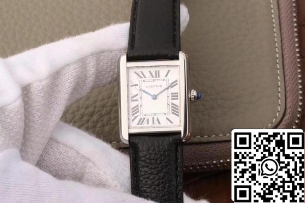 Cartier Tank Solo W5200005 JF Factory 1:1 Best Edition Swiss Ronda Quartz Часы Реплика США 9673 Cartier Tank Solo W5200005 JF Factory 1:1 Best Edition Swiss Ronda Quartz