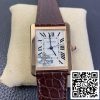 Cartier Tank W5200026 1:1 Best Edition AF Factory Корпус из розового золота