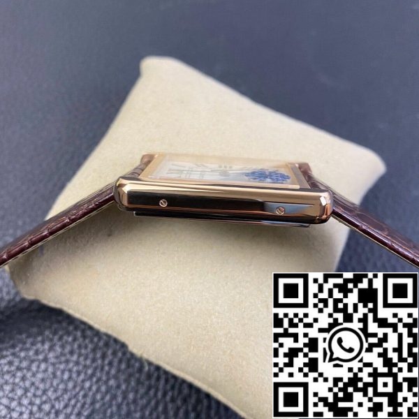 Cartier Tank W5200026 1 1 Лучшее издание AF фабрики розовое золото случае США Реплика часы 6237 Cartier Tank W5200026 1:1 Лучшее издание AF фабрики розовое золото случае