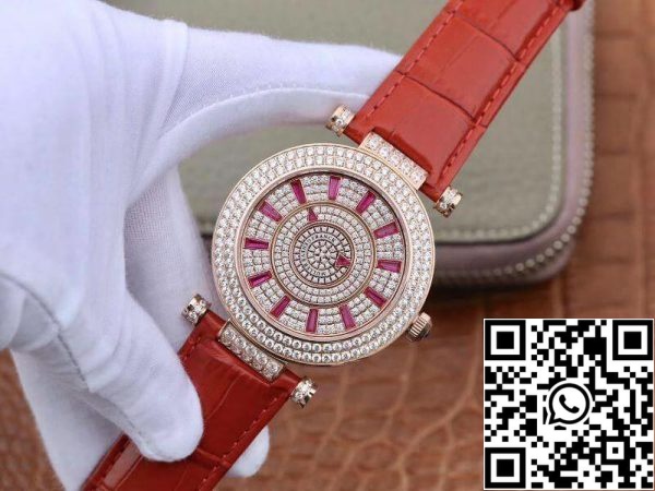 Franck Muller DM Rose Gold Duplo Mistério Diamante Rubi DM42D2RCD GS Factory 1 1 Melhor Edição Suíça FM 800 US Réplica Relógio 8326 Franck Muller DM Rose Gold Duplo Mistério Diamante Rubi DM42D2RCD GS Factory 1:1 Melhor Edição Suíça FM.800