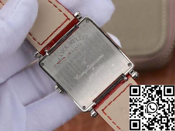 Franck Muller Master Square Senhoras 6002 M QZ R GF Factory 1 1 Réplica de relógio suíço de melhor edição com mostrador branco US Replica Watch 9835 Franck Muller Master Square Senhoras 6002 M QZ R GF Factory 1:1 Réplica de relógio suíço de melhor edição com mostrador branco