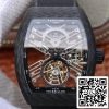 Franck Muller V45 T SQT Relógios de homem 1 1 Melhor Edição Suíça Tourbillon Skeleton Dial US Réplica Relógio 458 Franck Muller V45 T SQT Relógios de homem 1:1 Melhor Edição Suíça Tourbillon Skeleton Dial