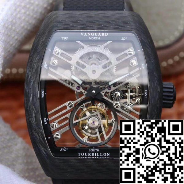 Franck Muller V45 T SQT Men Watches 1 1 Best Edition Swiss Tourbillon Skeleton Dial US Replica Watch 458 Franck Muller V45 T SQT Men Watches 1 1:1 Best Edition Swiss Tourbillon Skeleton Dial