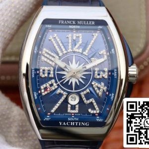 Franck Muller Vanguard V45 Blue Dial 1:1 Best Edition Swiss ETA2824 Blue Dia