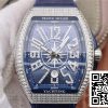 フランクミュラーバンガードV45 SC DT AC BL 1 1ベスト版スイスETA2824 2米国のレプリカ時計869フランクミュラーバンガードV45.SC.DT.AC.BL 1:1ベスト版スイスETA2824-2。