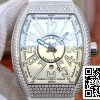 Franck Muller Vanguard V45.SC.DT.D.NBR.CD.5N.NR 1:1 Best Edition Sveitsin ETA2824 Silver Dial