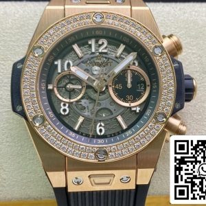 Hublot BIG BANG 421.OX.1180.RX.1104 1:1 Best Edition ZF Factory Skeleton Dial