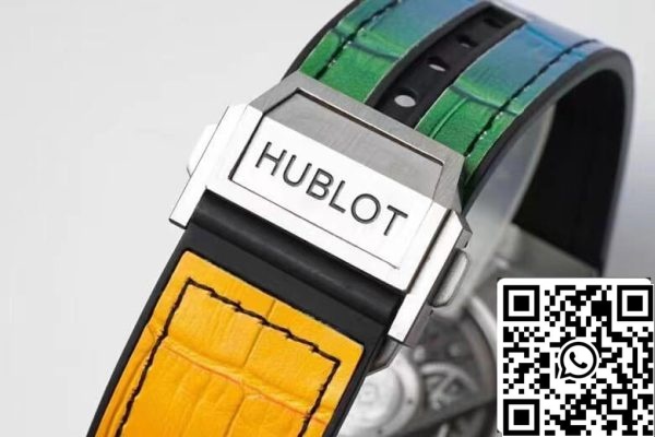 Hublot BIG BANG Unico 411 NX 1117 LR 0999 1 1 Best Edition ZF Factory Rainbow Skeleton Dial US Replica Watch 6631 Hublot BIG BANG Unico 411.NX.1117.LR.0999 1:1 Best Edition ZF Factory Rainbow Skeleton Dial