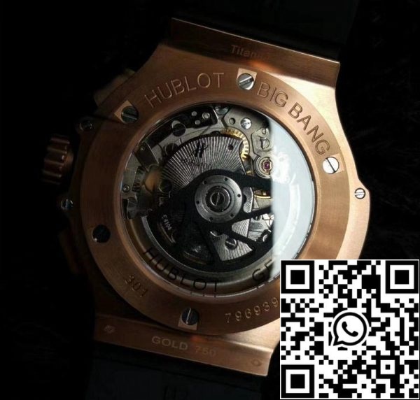 Hublot Big Bang 301 PX 1180 RX 1104 1 1 Лучшее издание V6 фабрика розовое золото алмаз швейцарский HUB4100 США Реплика Смотреть 5262 Hublot Big Bang 301.PX.1180.RX.1104 1:1 Лучшее издание V6 фабрика розовое золото алмаз швейцарский HUB4100
