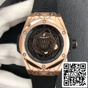 Hublot Big Bang 415.OX.1118.VR.MXM17 1:1 Best Edition WWF Factory Mostrador em ouro