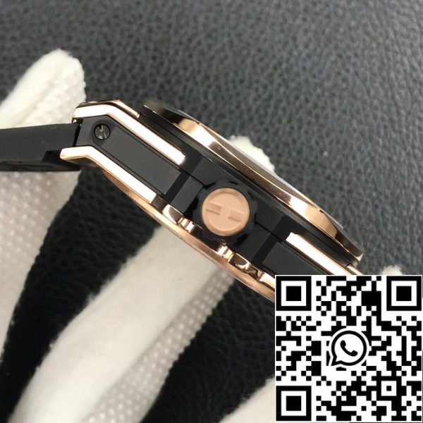 Hublot Big Bang 415 OX 1118 VR MXM17 1 1 Лучшее издание WWF завод золотой циферблат США Реплика часы 8411 Hublot Big Bang 415.OX.1118.VR.MXM17 1:1 Лучшее издание WWF завод золотой циферблат