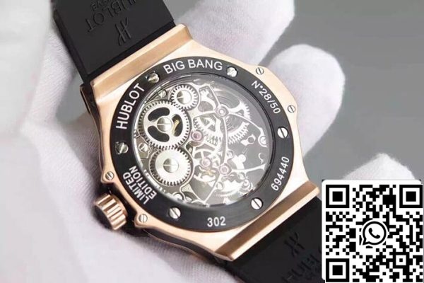 Hublot Big Bang Hollow Tourbillon 1 1 Лучшее издание Швейцарский ручной завод турбийон движение США Реплика Смотреть 5391 Hublot Big Bang Hollow Tourbillon 1:1 Лучшее издание Швейцарский ручной завод турбийон движение