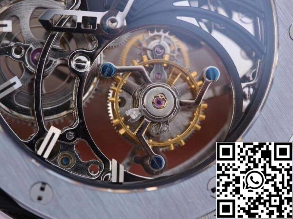 Hublot Big Bang hollow tourbillon Swiss Seagull movimento de turbilhão com corda manual Skeleton Dial US Replica Watch 4772 Hublot Big Bang hollow tourbillon Swiss Seagull movimento de turbilhão com corda manual Skeleton Dial