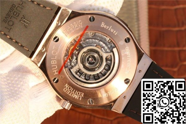Hublot Classic Fusion 511 OX 0500 VR BER16 1 1 Best Edition TW Factory Cowhide Dial US Replica Orologio 1863 Hublot Classic Fusion 511.OX.0500.VR.BER16 1:1 Best Edition TW Factory Cowhide Dial