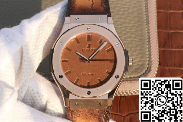 Hublot Classic Fusion 511 OX 0500 VR BER16 1 1 Best Edition TW Factory Cowhide Dial US Replica Orologio 2366 Hublot Classic Fusion 511.OX.0500.VR.BER16 1:1 Best Edition TW Factory Cowhide Dial