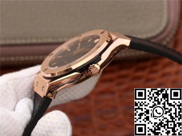 ウブロクラシックフュージョン511 OX 1181 LR JJ工場機械式時計1 1ベスト版スイスETA2892ブラックダイヤルアメリカレプリカ時計1024ウブロクラシックフュージョン511.OX.1181.LR JJ工場機械式時計1:1ベスト版スイスETA2892ブラックダイヤル