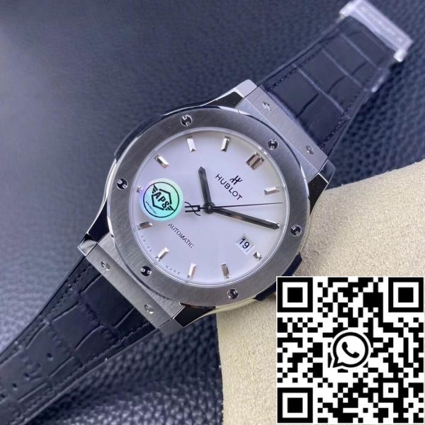 ウブロクラシックフュージョン542 NX 2611 LR 42MM 1 1ベスト版APS工場ホワイトダイヤルアメリカレプリカ時計1401 ウブロクラシックフュージョン542.NX.2611.LR 42MM 1:1ベスト版APS工場ホワイトダイヤル