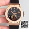 Hublot Classic Fusion Tourbillon 505 OX 1180 LR Men Watches 1 1 Best Edition Swiss Tourbillon Black Dial US Replica Watch 1976 Hublot Classic Fusion Tourbillon 505.OX.1180.LR Men Watches 1:1 Best Edition Swiss Tourbillon Black Dial