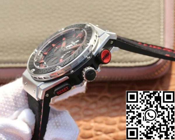 Hublot King Power 703 ZM 1123 NR FMO10 1 1 Mejor Edición V6 Fábrica Esfera Negro EE.UU. Reloj Replica 2110 Hublot King Power 703.ZM.1123.NR.FMO10 1:1 Mejor Edición V6 Fábrica Esfera Negro