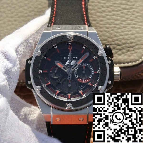 Hublot King Power 703 ZM 1123 NR FMO10 1 1 Mejor Edición V6 Fábrica Esfera Negro EE.UU. Reloj Replica 7810 Hublot King Power 703.ZM.1123.NR.FMO10 1:1 Mejor Edición V6 Fábrica Esfera Negro