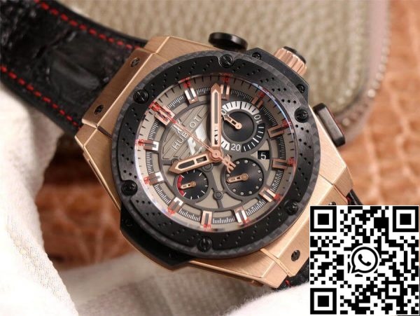 Hublot King Power 703 ZM 1123 NR FMO10 1 1 Best Edition V6 Factory Rose Gold ZDA replika Watch 6672 Hublot King Power 703.ZM.1123.NR.FMO10 1: 1 Best Edition V6 Factory Rose Gold