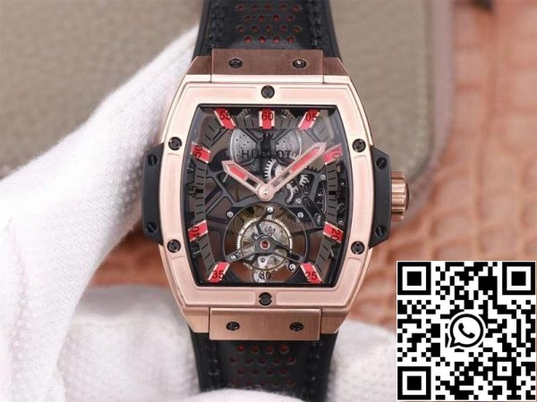 Hublot Masterpiece Tourbillon 906 OX 0123 VR AES13 1 1 Migliore edizione JB Factory quadrante scheletrato svizzero HUB 9006 US Replica Watch 5058 Hublot Masterpiece Tourbillon 906.OX.0123.VR.AES13 1:1 Migliore edizione JB Factory quadrante scheletrato svizzero HUB 9006