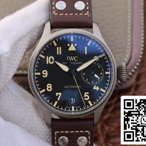 IWC ビッグ・パイロット IW501004 ゼット・エフ・ファクトリー 1:1 ベスト・エディション スイス ETA51111 ブラック文字盤