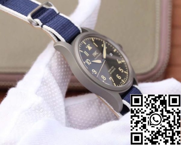 IWC Pilot IW327006 1 1 Лучшее издание M фабрика синий ремешок США Реплика часов 1227 IWC Pilot IW327006 1:1 Лучшее издание M+ фабрика синий ремешок