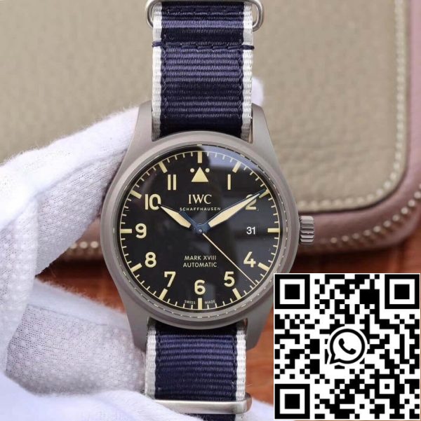 IWC Pilot IW327006 1 1 Лучшее издание M фабрика синий ремешок США Реплика часов 9565 IWC Pilot IW327006 1:1 Лучшее издание M+ фабрика синий ремешок