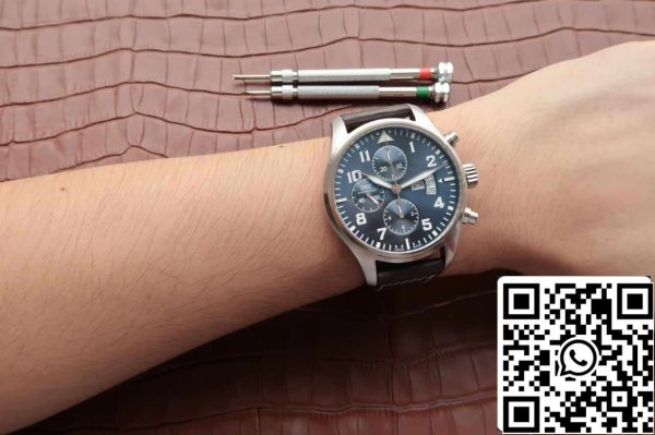 IWC Pilot IW377706 1 1 1 Najboljša izdaja ZF Factory Blue Dial ZDA replika Watch 5304 IWC Pilot IW377706 1: 1 Najboljša izdaja ZF Factory Blue Dial