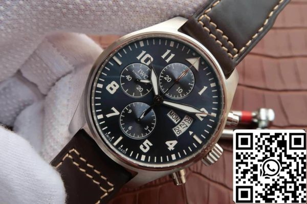 IWC Pilot IW377706 1 1 1 Najboljša izdaja ZF Factory Blue Dial ZDA replika Watch 9348 IWC Pilot IW377706 1: 1 Najboljša izdaja ZF Factory Blue Dial