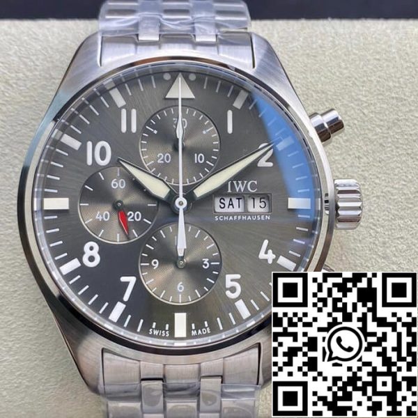 IWC Pilot IW377719 1 1 Best Edition ZF Factory Grey Dial US Replica Watch 7697 IWC Pilot IW377719 1:1 Best Edition ZF Factory Grey Dial