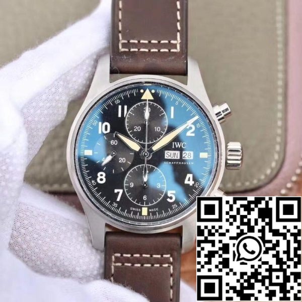IWC Pilot IW387903 2019 Νέα Spitfire χρονογράφος ZF Factory 1 1 Best Edition από ανοξείδωτο χάλυβα υπόθεση ελβετική ETA7750 ΗΠΑ Replica ρολόι 1428 IWC Pilot IW387903 2019 Νέα Spitfire χρονογράφος ZF Factory 1:1 Best Edition από ανοξείδωτο χάλυβα υπόθεση ελβετική ETA7750
