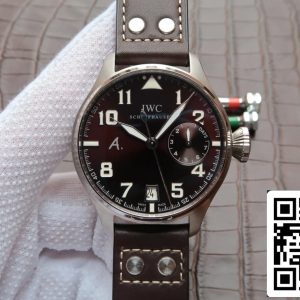 IWC パイロット IW500422 1:1 ベスト・エディション ZFファクトリー ブラウン文字盤 革ストラップ